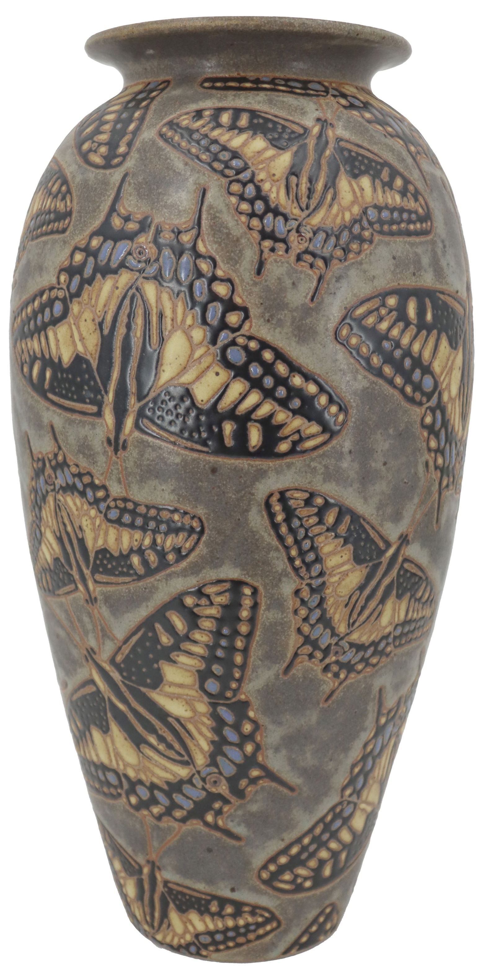 Chris Powell (Born 1968) American, Arts & Crafts Pottery Inspired Ceramic Vase (1 of 19)