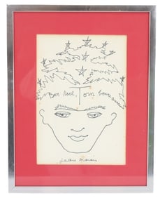 Jean Marais (1913–1998) French, Ink on Paper Illustration
