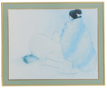 R. C. Gorman (1931-2005) Navajo, Figural Serigraph