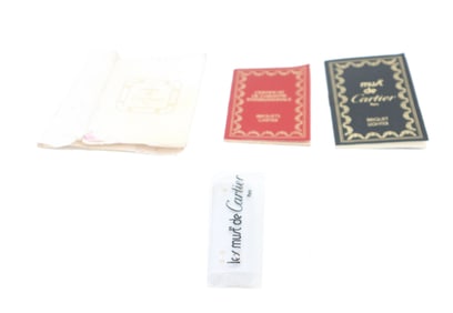 Cartier Lighter and (2) Booklets
