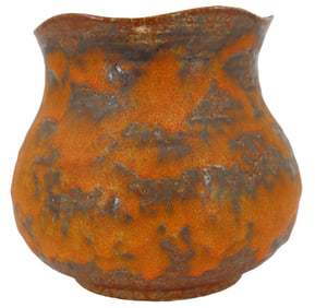 Haegar Orange Peel Ceramic Vase