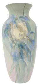 Weller Ware Art Nouveau Hand Painted Vase