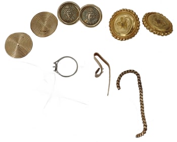 (9) Tested 14k Gold Pieces - 26.3 g.