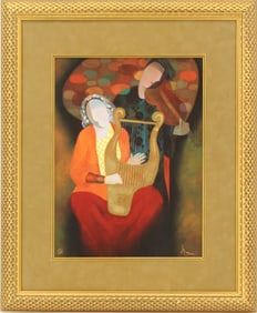 Arbe (Born 1958) Armenian/American, Signed and Numbered Hand Embellished Giclee