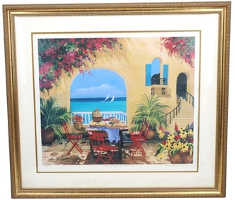 Sharie Hatchett Bohlmann (Born 1940) American, "Summertime en Provence" Print