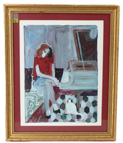Mahmood Sabzi (Born 1951) Iranian/American, Signed and Numbered Lithograph