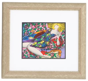 Linda Le Kinff (Born 1949) French, Signed Printers Proof Lithograph