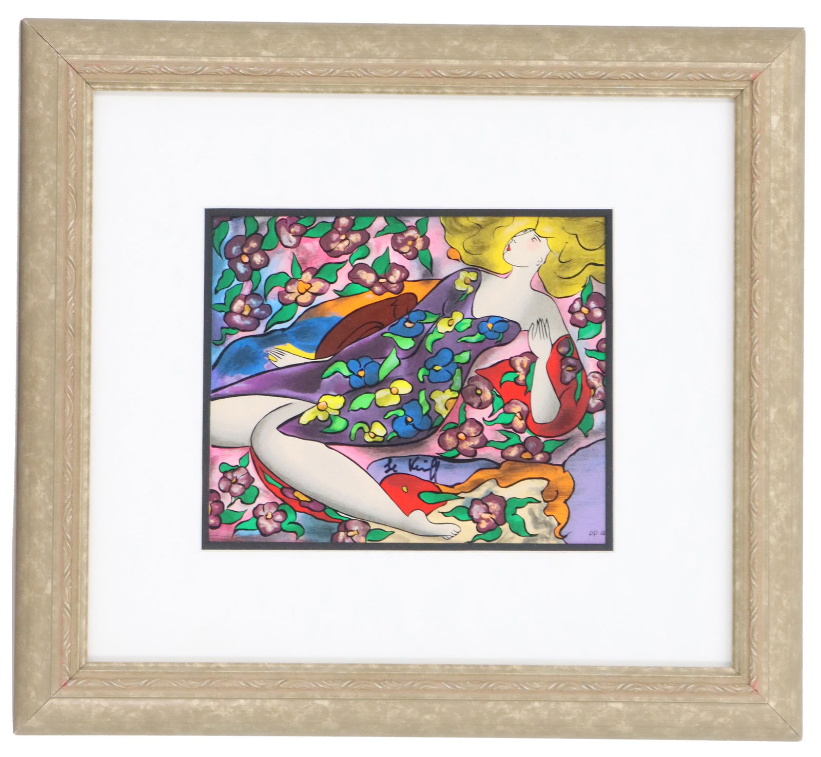 Linda Le Kinff (Born 1949) French, Signed Printers Proof Lithograph (1 of 10)