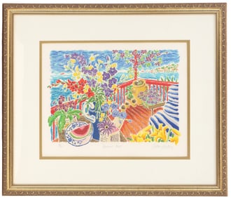 Cathi Whiting (Born 1957) English, Signed and Numbered Serigraph