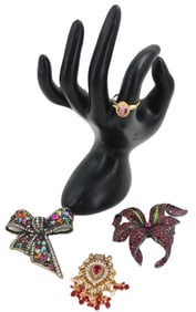 (4) Costume Jewelry Pieces