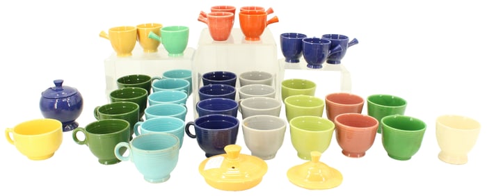 (40) Ceramic Fiesta Ware Pieces