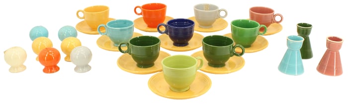 (30) Ceramic Fiesta Ware Pieces