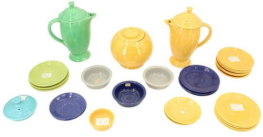 (28) Collection of Fiestaware Pieces