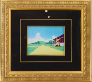 Mickey Mouse Safari Animation Cel