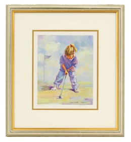 Lucelle Raad (Born 1942) British/American, Signed and Numbered Serigraph
