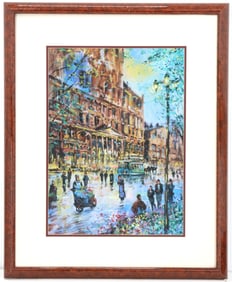 Michael Schofield (Born 1947) American, Lithograph
