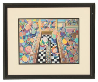 Anne Aderman (20th/21st Century) American, Limited Edition Serigraph