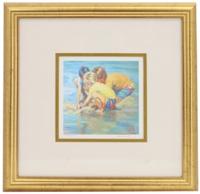 Lucelle Raad (Born 1942) British/American, Signed and Numbered Lithograph