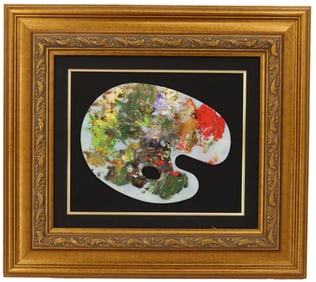 Mounted Artist's Palette