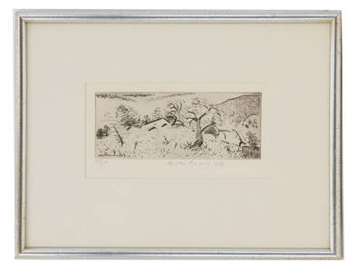 Milton Avery (1855-1965) American, Pencil Signed Drypoint Etching