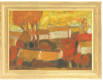 Andre Brasilier (Born 1929) French, Oil on Canvas