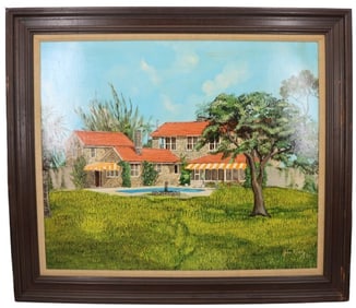 John Kiraly (Born 1943) American, Original Oil on Board