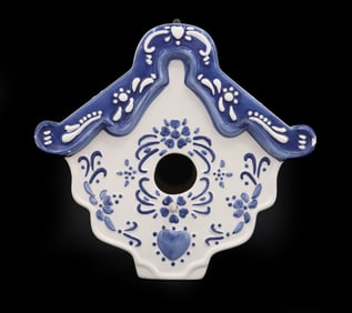 Chinese Blue and White Porcelain Birdhouse