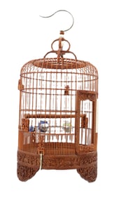 Asian Bamboo Bird Cage