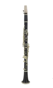 1952 French Noblet Wooden Clarinet with Original Materials and Carrying Case