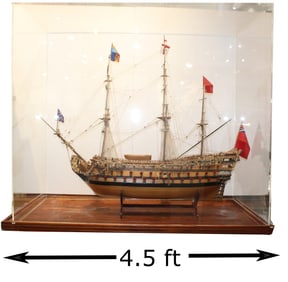 1/72 Scale Model of the H.M.S. Royal William by Euromodel