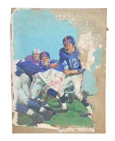 Victor Olson (1924-2007) American, As Is Illustration on Paper