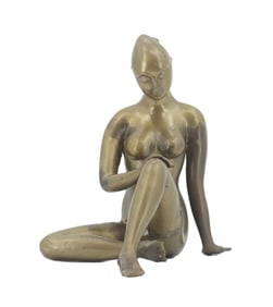 Figural Bronze Nude Woman