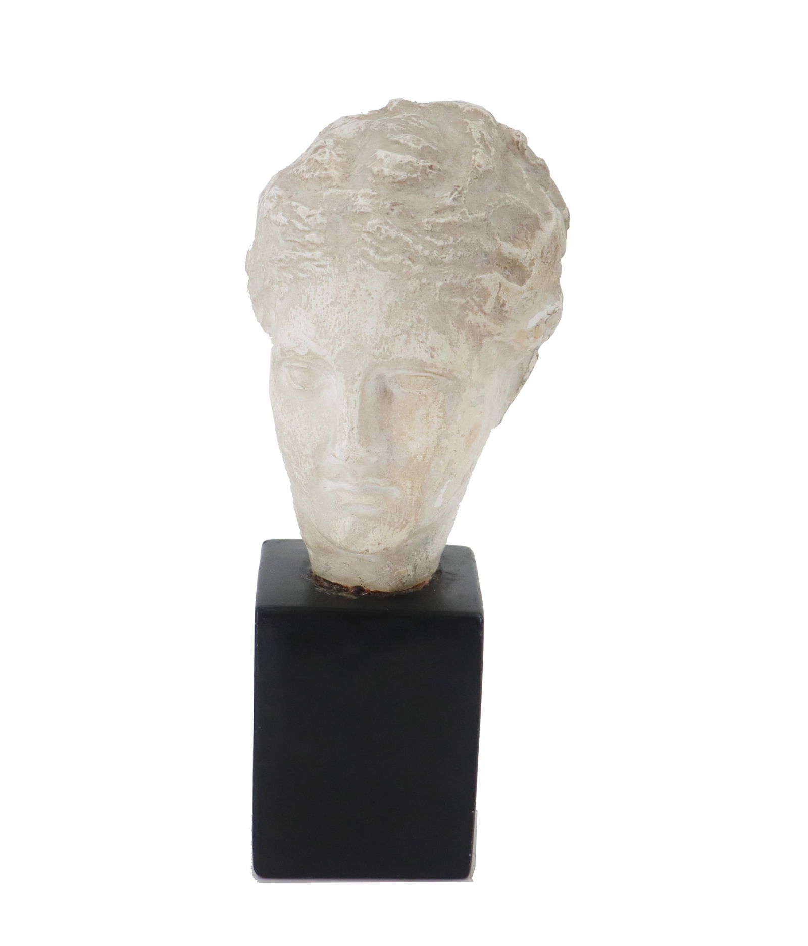 Alabaster Mold of Hygieia Greek Goddess: Alabaster Mold of Hygieia Greek Goddess. She was the goddess or personification of health, cleanliness, and hygiene. Her name is the origin of the word "hygiene." Size: 3 1/2 x 11 1/2 in.
