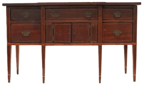 Diminutive Wooden Sideboard