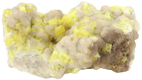 Large Mineral Specimen Sulphur Crystal