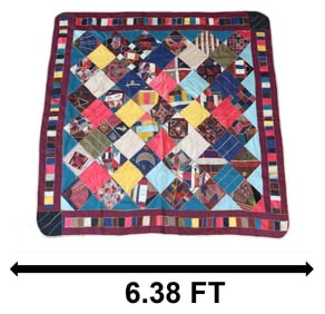Giant Hand Made Crazy Quilt