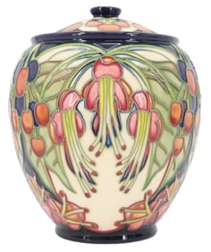 Moorcroft Lidded Jar
