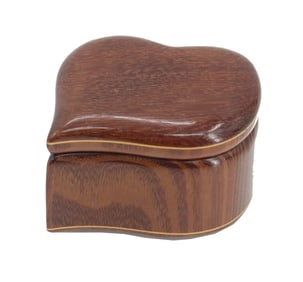 Hand Crafted Robin Danziger Heart-Shaped Box