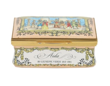 Cartier Opera Collection Limited Edition 63/250 Enameled Box