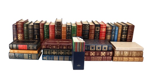 (35) Franklin Library Full Leather Books and (24) Condensed Works