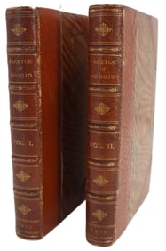 Gian Bracciolini (1380-1459) Italian, The Facetiae or Jocose Tales of Poggio 1879 Edition