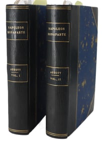 John Abbott (1805-1877) American, The History of Napoleon Bonaparte 2 Volume Set 1862