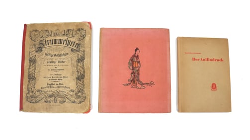 (3) German Books from the Early 20th Century