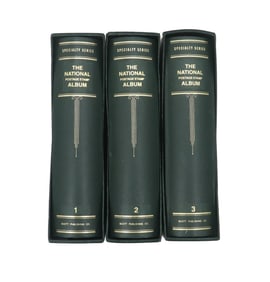 (3) Scott National Postage Stamp Collection Albums, American, 1929-1997