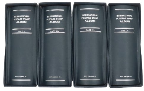 (4) Scott International Postage Stamp Albums, 19th Century (1 of 20)