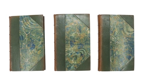 J. Ebsworth (1824-1908) English, Westminster Drolleries 3 Volume Set (1875-76)