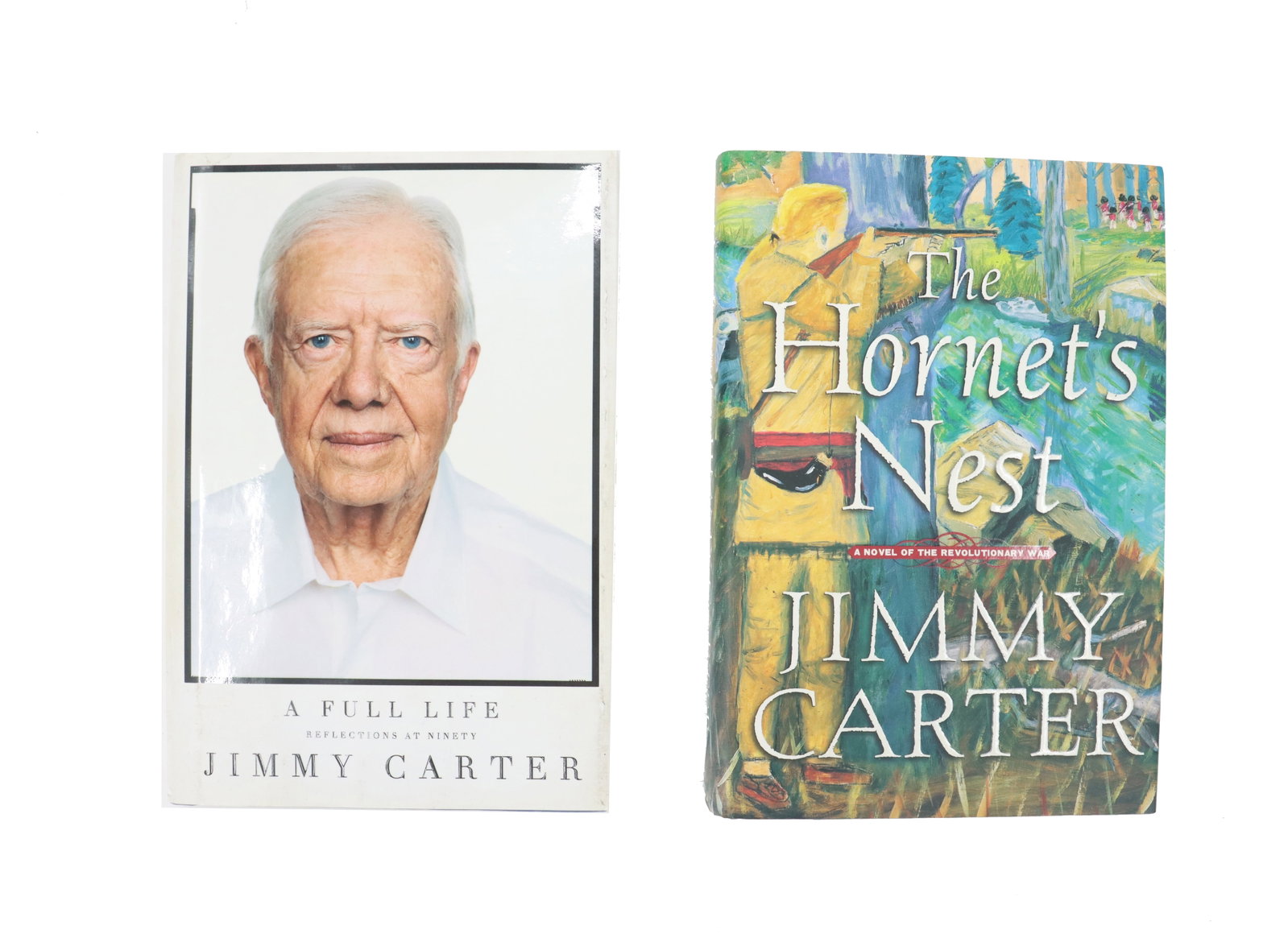 President Jimmy Carter (1924-2024) American, Signed Memoir and Historical Fiction Book: President Jimmy Carter (1924-2024) American, Signed Memoir and Historical Fiction Book. Includes "The Hornets Nest: A Novel of the Revolutionary War" signed edition with information fro