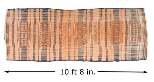 Monumental Antique Near or Middle Eastern Tribal Hand Woven Wool Runner