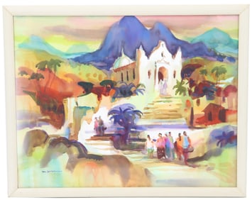 Don Andrews (20th/21st Century) American, Original Watercolor