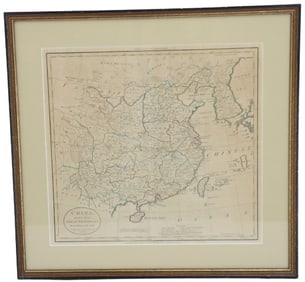 Mathew Carey (1760-1839) Irish/American, Reproduction Map of China